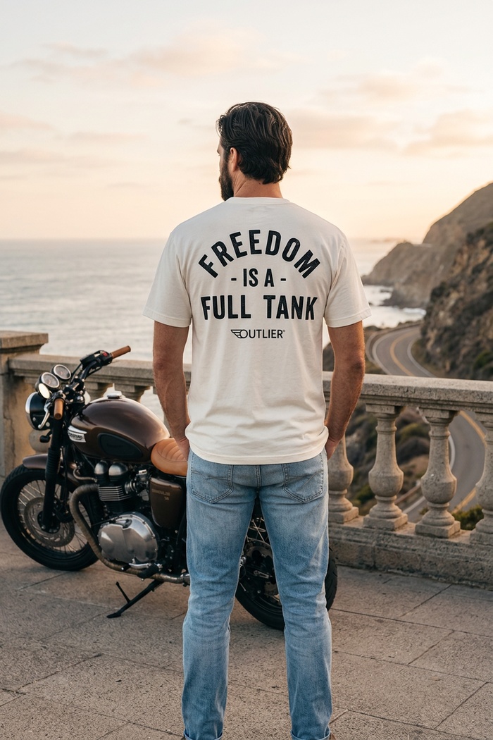 Camiseta Freedom is a Full Tank — foto 2