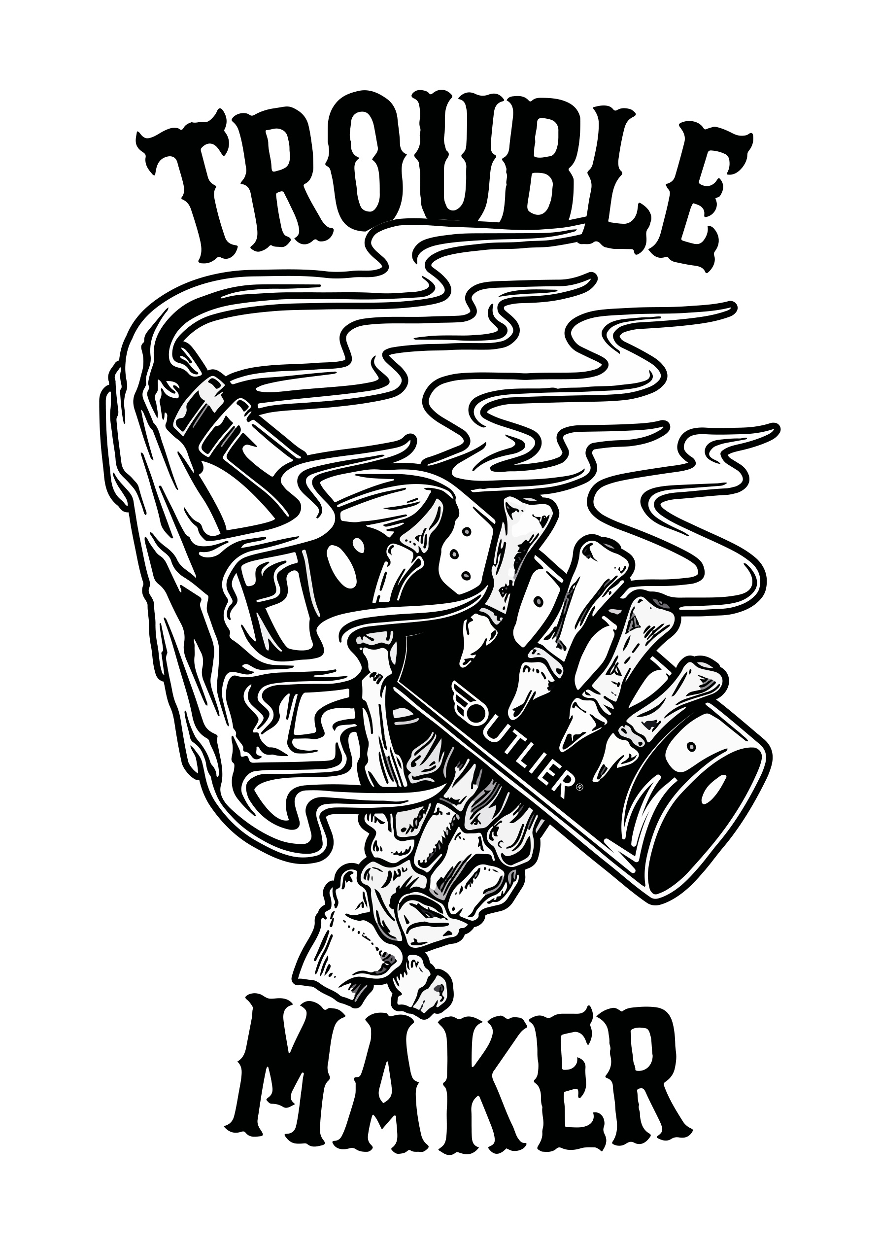 Camiseta Trouble Maker — foto 3